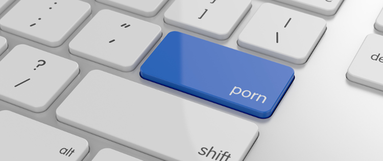 Porn Button on keyboard